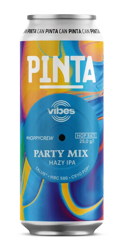 Browar PINTA Vibes Party Mix Hazy IPA pivo 6,0%