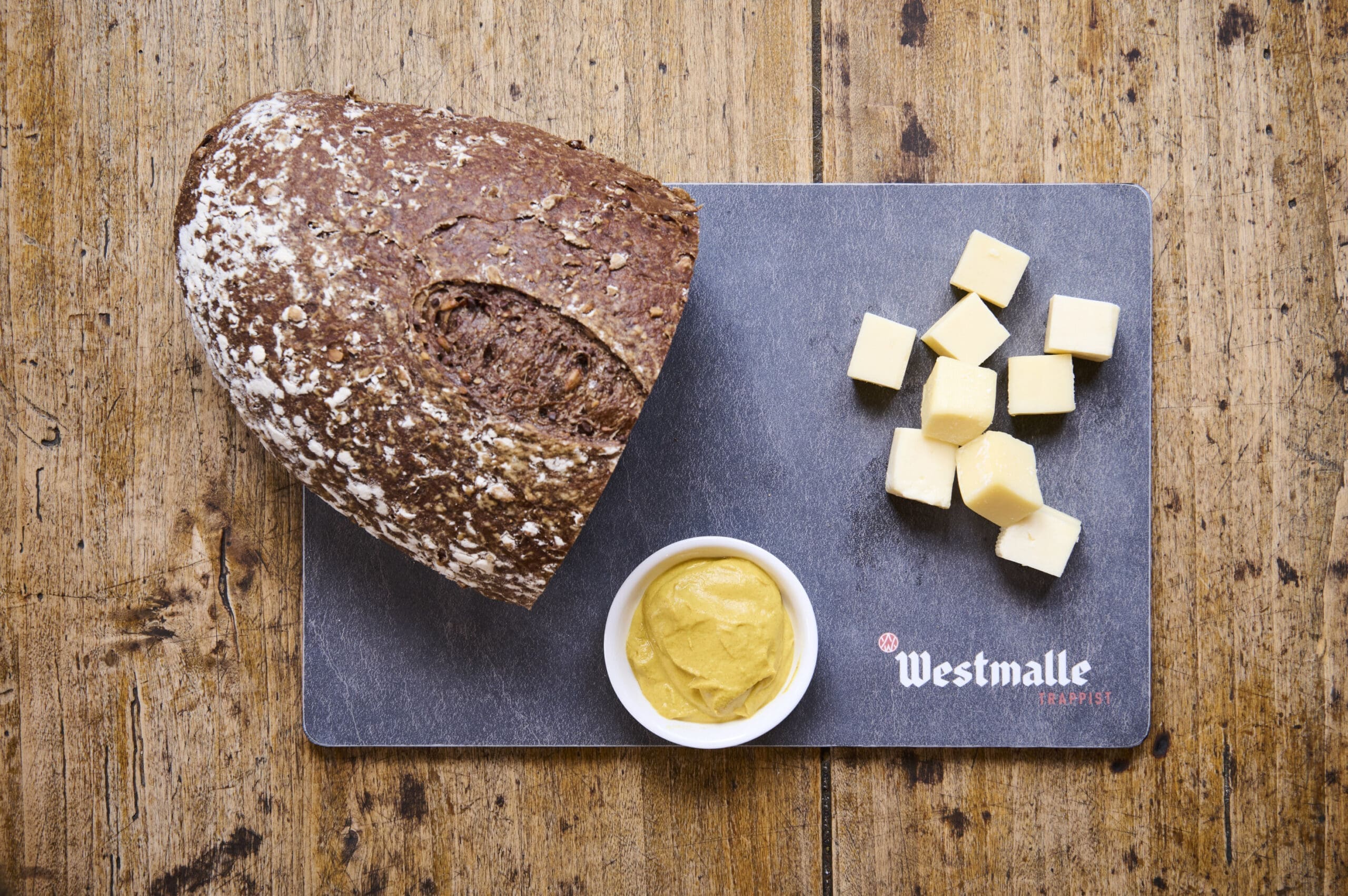 Westmalle prkénko na sýr břidlice 30 cm