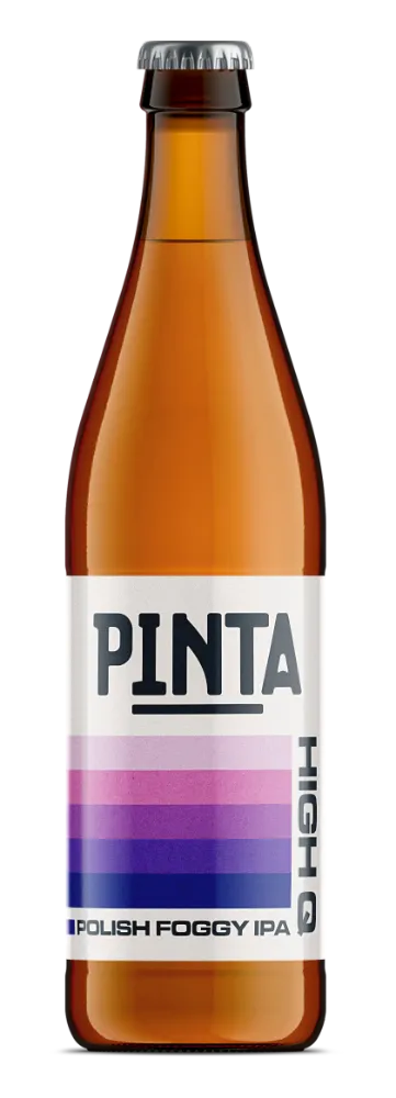 PINTA High Q Polish Foggy IPA pivo 500 ml hořké
