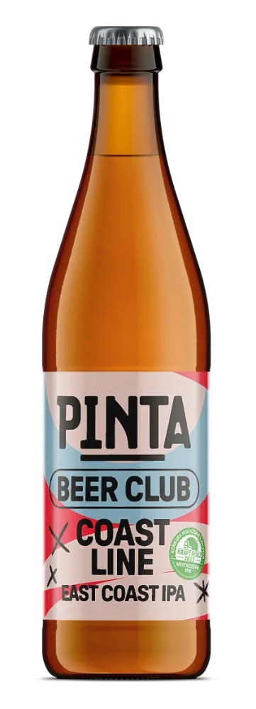 Pinta Beer Club Coast Line pivo East Coast IPA sladové