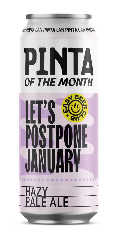 Browar PINTA Let’s Postpone January Hazy Pale Ale citrusové