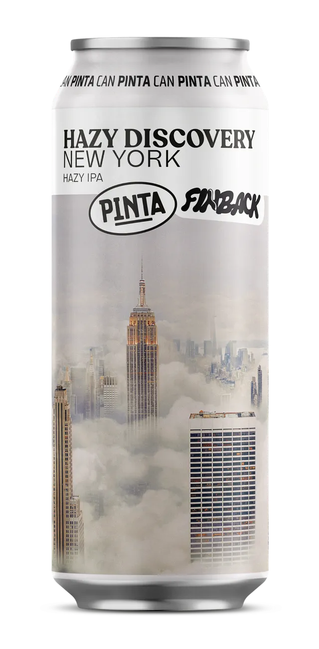 PINTA Hazy Discovery New York IPA 500 ml hutná