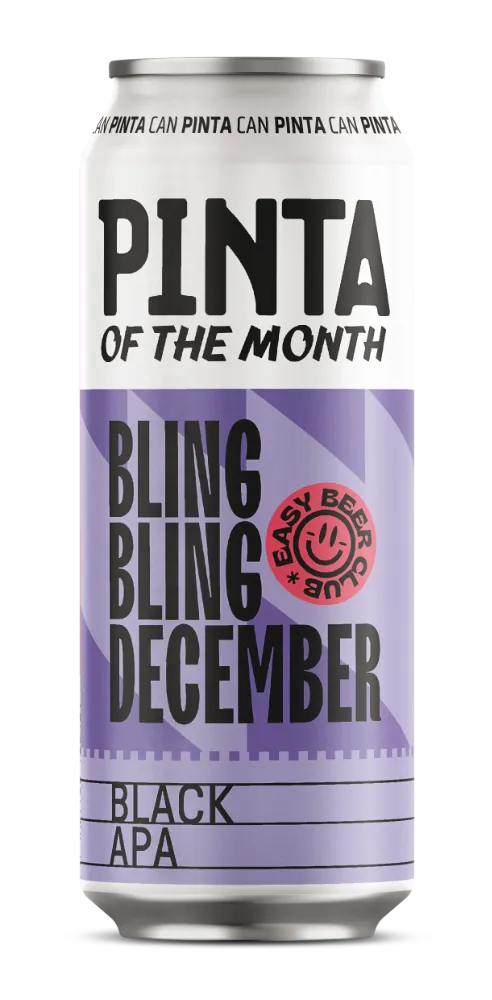 Pinta Bling Bling December Black APA pivo 500 ml lehké