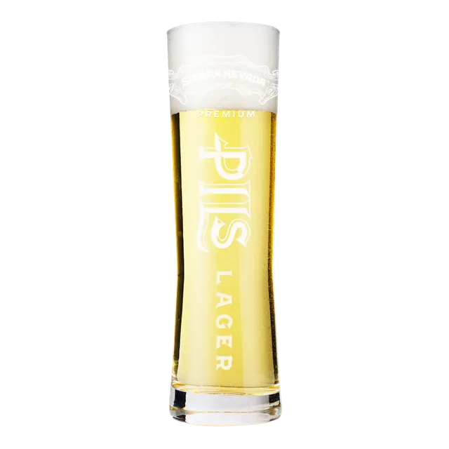 Sierra Nevada PILS sklenice na pivo na ležák