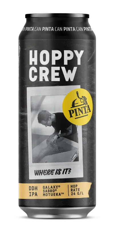 PINTA Hoppy Crew Where Is It DDH IPA pivo 500 ml ovocné