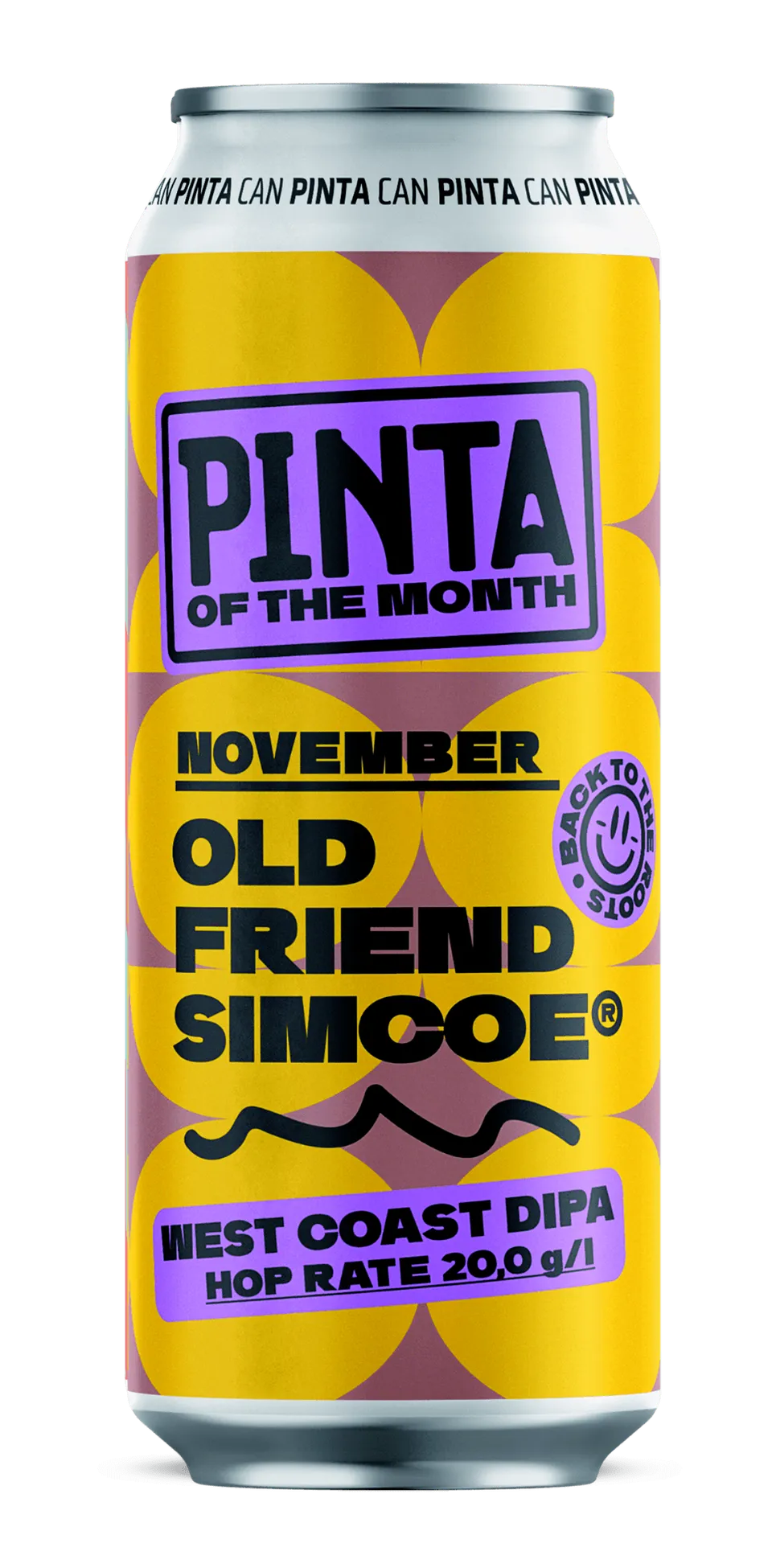 PINTA Old Friend Simcoe West Coast DIPA pivo 500 ml hořké