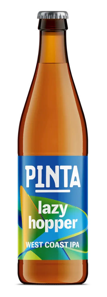 Pinta Lazy Hopper West Coast IPA pivo 500 ml hořké