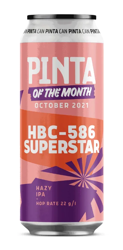 PINTA HBC-586 Superstar Hazy IPA pivo 6,5 %