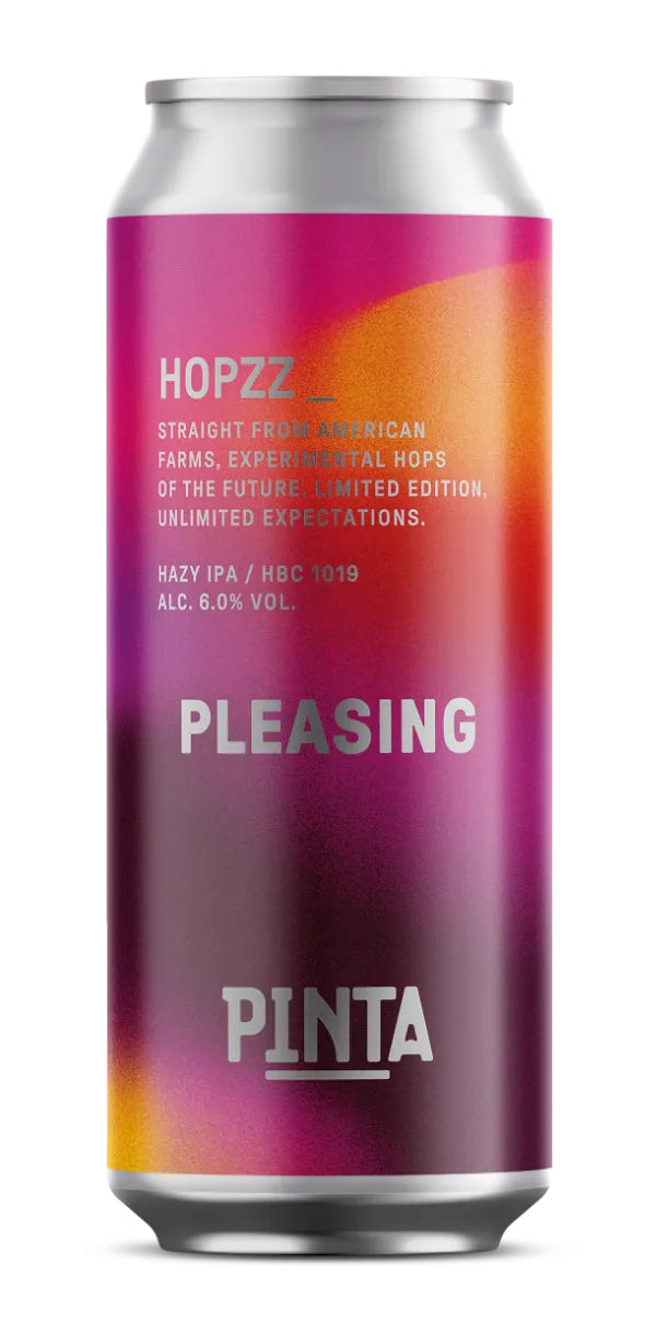 PINTA Hopzz Pleasing Hazy IPA 6% citrusové pivo
