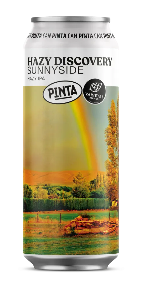 Pinta Hazy Discovery Sunnyside pivo Hazy IPA Galaxy