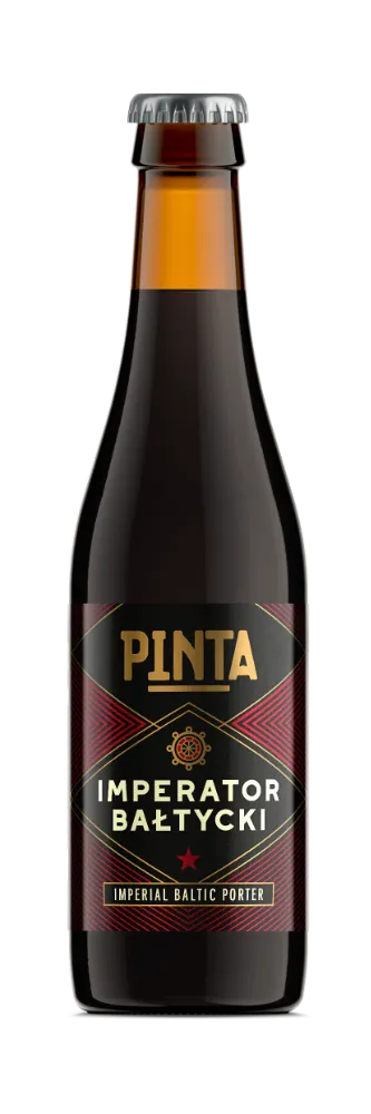Pinta Imperator Bałtycki porter pivo 500 ml silný 10,5 %