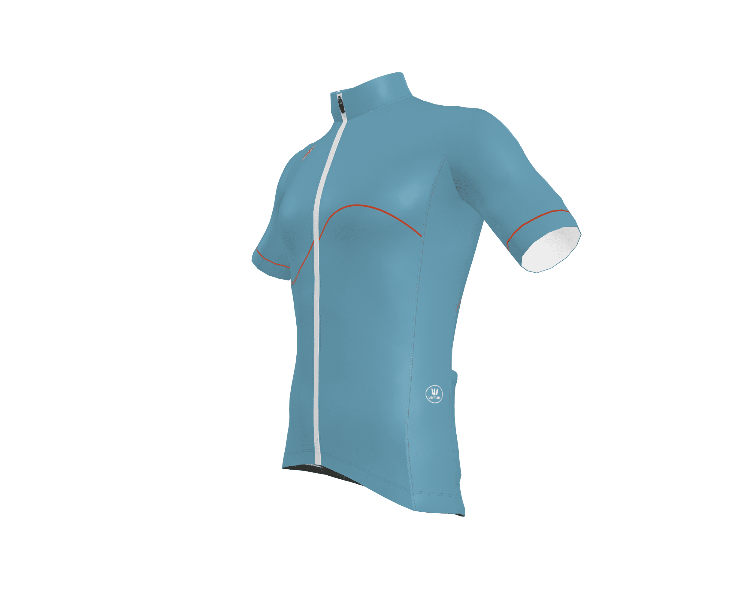 Westmalle cyklistický dres pánský modrý lehký