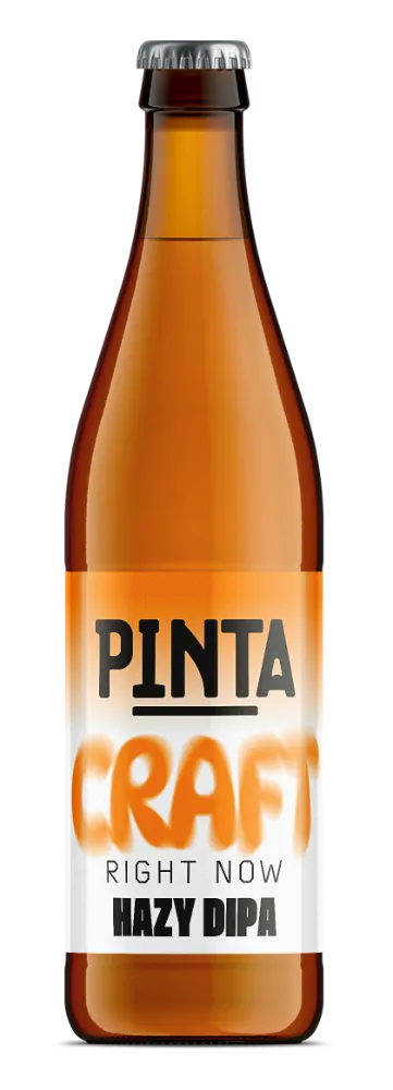 PINTA Craft Right Now Hazy Double IPA pivo 500 ml silné