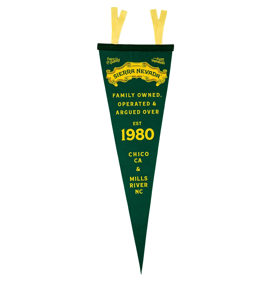 Sierra Nevada Oxford Pennant Banner vlajka