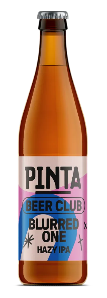 Pinta Beer Club Blurred One Hazy IPA pivo 500 ml oves
