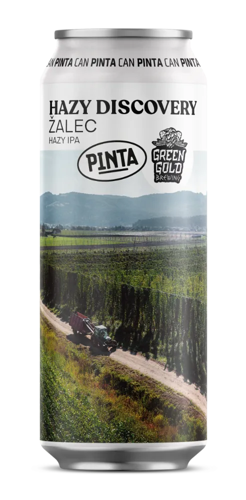 Browar PINTA Hazy Discovery Žalec Hazy IPA 500 ml