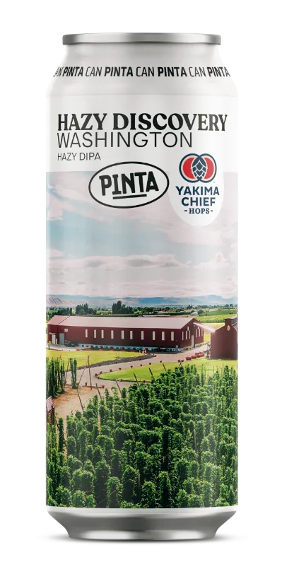 Browar Pinta Hazy Discovery Washington pivo 500 ml silné