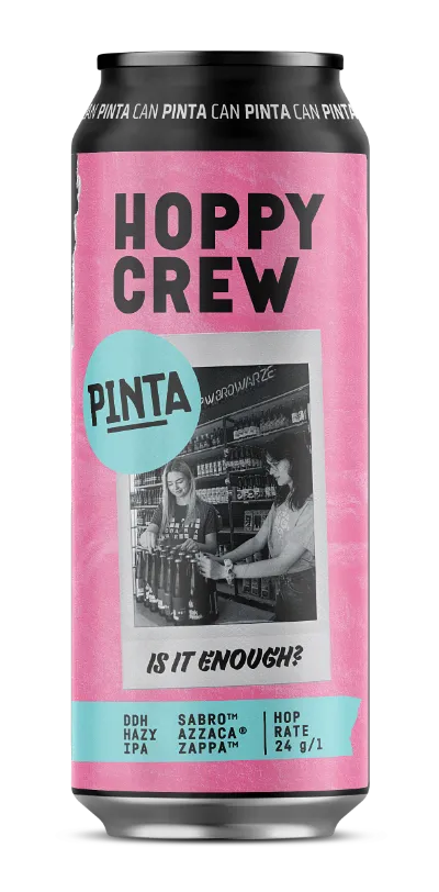 PINTA Hoppy Crew Is It Enough hazy IPA 500 ml