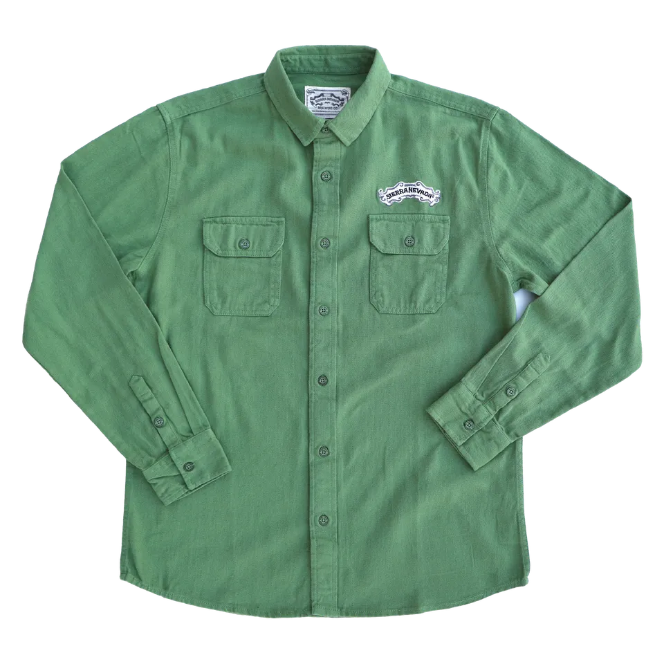 Sierra Nevada Sage Flannel flanelová košile zelená