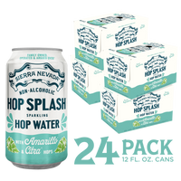Sierra Nevada Hop Splash chmelená perlivá voda Citra 12-pack