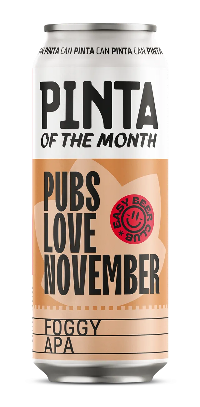 PINTA Pubs Love November Foggy APA pivo 5,0 %