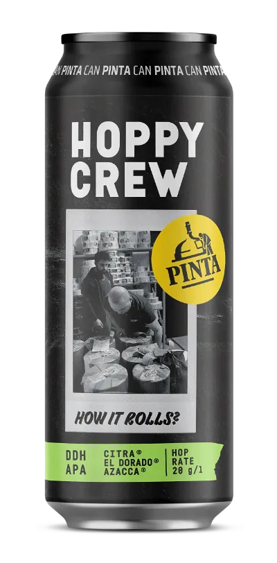 PINTA Hoppy Crew How It Rolls APA 500 ml