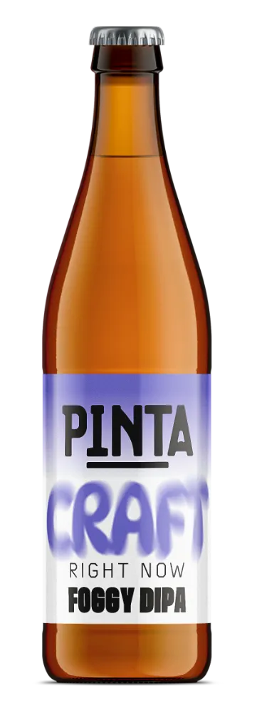 Pinta Craft Right Now Foggy Double IPA pivo silné