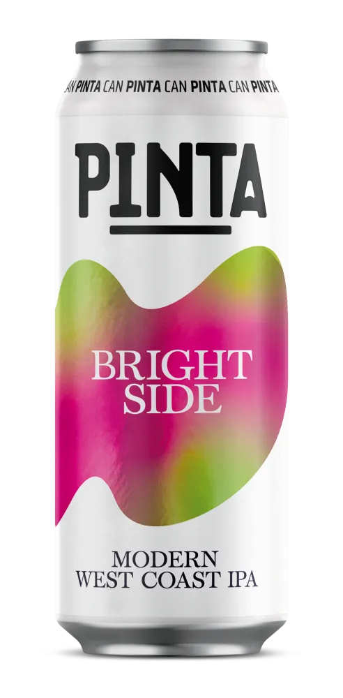 PINTA Bright Side West Coast IPA pivo 500 ml chmelené