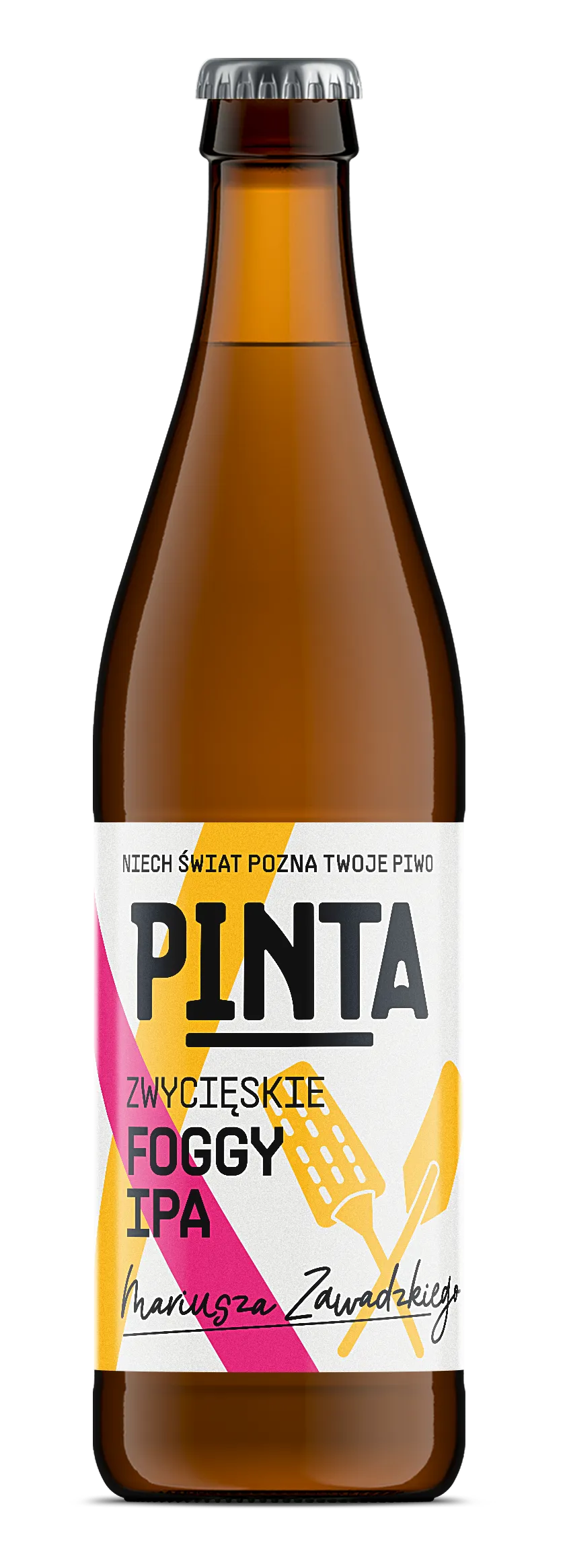 Pinta Zwycięskie Foggy IPA pivo 500 ml světlé