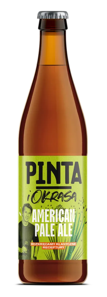 Browar Pinta i Okrasa American Pale Ale pivo 500 ml bylinné