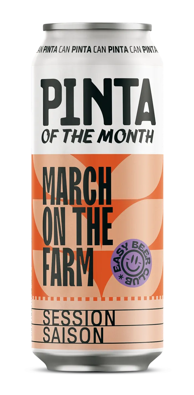 Pinta March On The Farm Saison pivo 500 ml