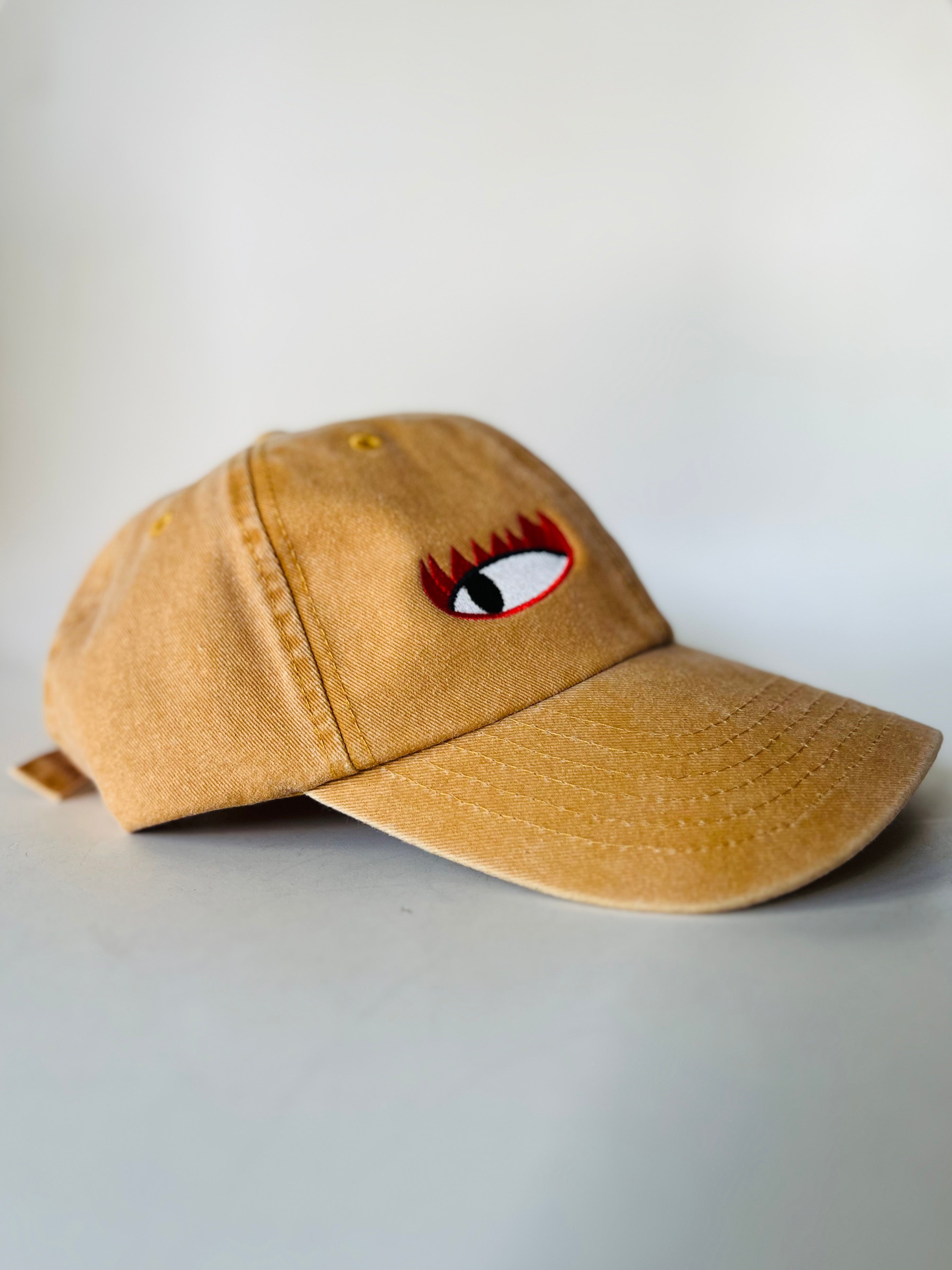 Tuletorn Vintage Hat kšiltovka žlutá bavlna