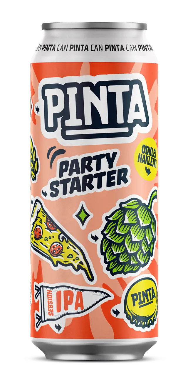 PINTA Party Starter Session IPA 5% svěží pivo
