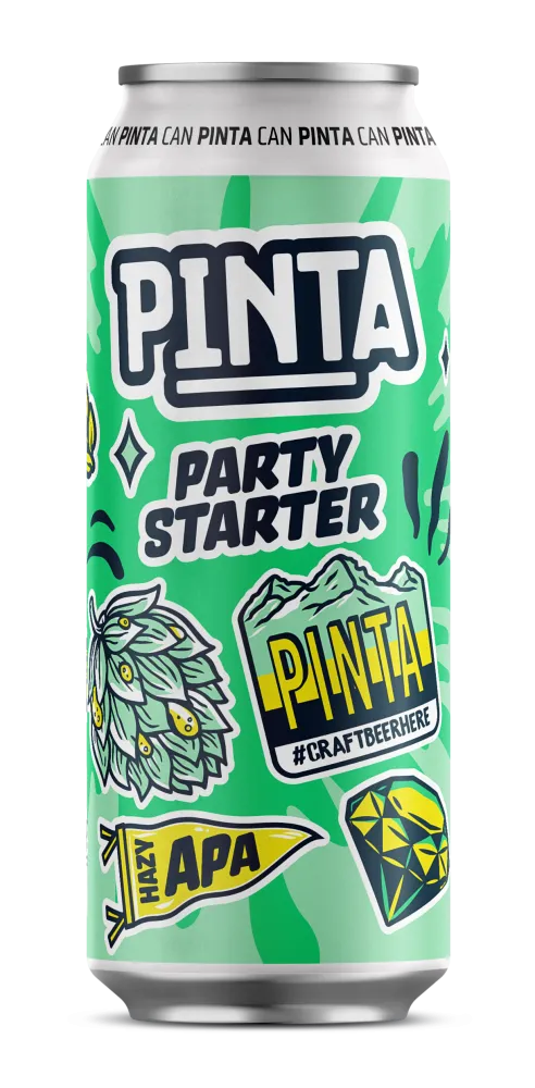 PINTA Party Starter Hazy APA pivo 500 ml svěží