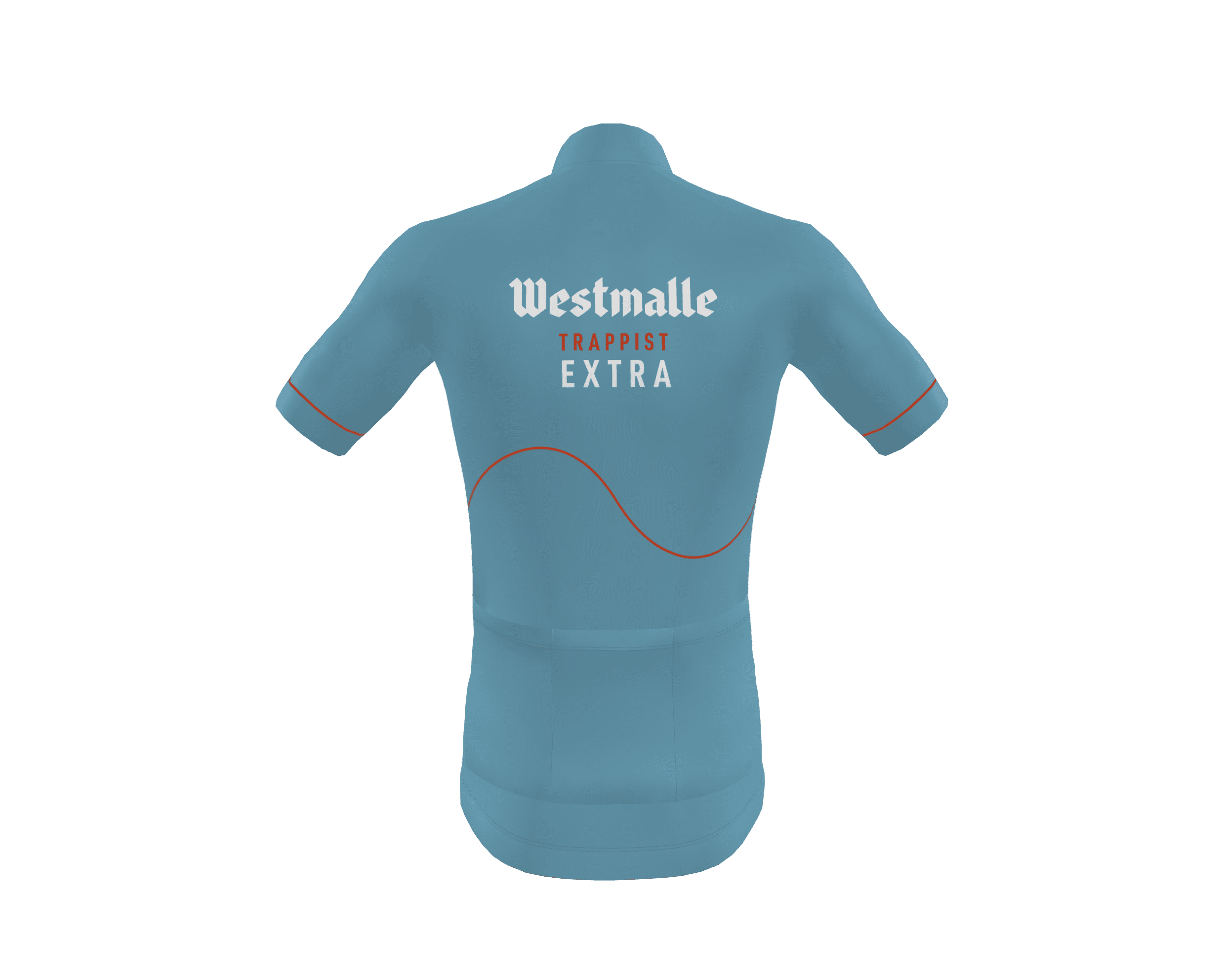 Westmalle cyklistický dres pánský modrý lehký