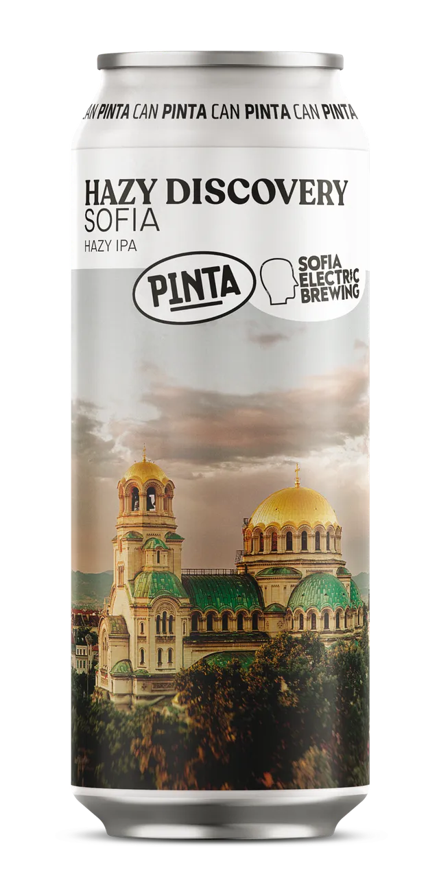 Pinta Hazy Discovery Sofia Hazy IPA 500 ml tropická