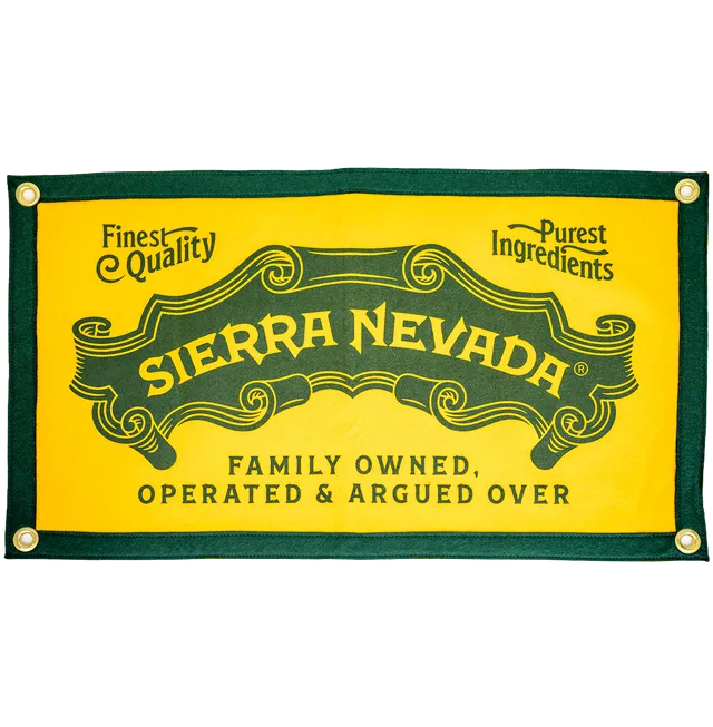 Sierra Nevada Oxford Pennant Camp Flag vlajka