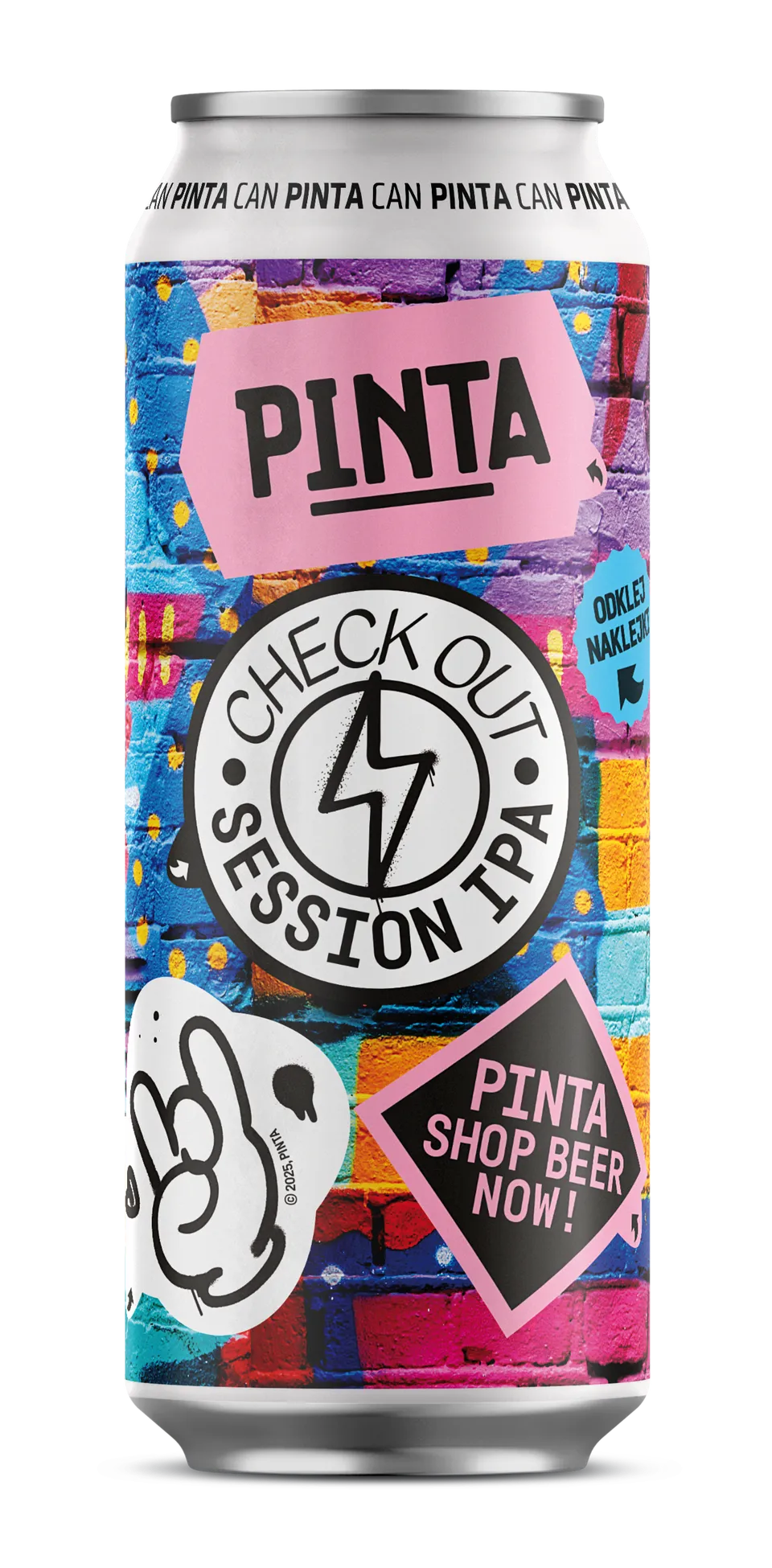 Browar PINTA Check Out Session IPA pivo 500 ml lehké