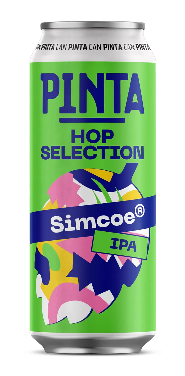 PINTA Hop Selection Simcoe IPA pivo 500 ml chmel Simcoe