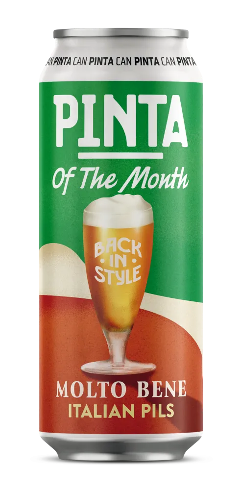 Browar PINTA Molto Bene Italian Pils pivo 5,5%