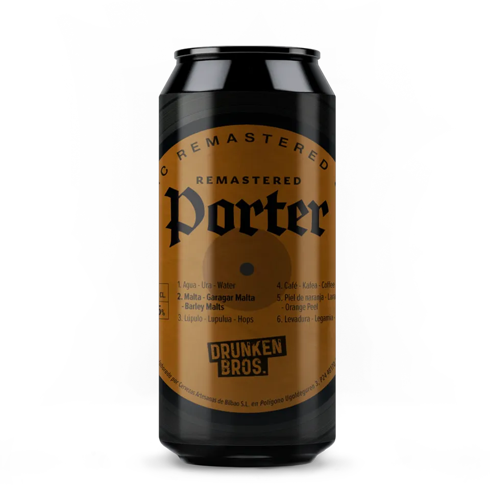 Drunken Bros. Remastered Porter pivo tmavé pražené