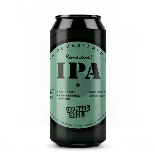 Drunken Bros Remastered IPA pivo hořké