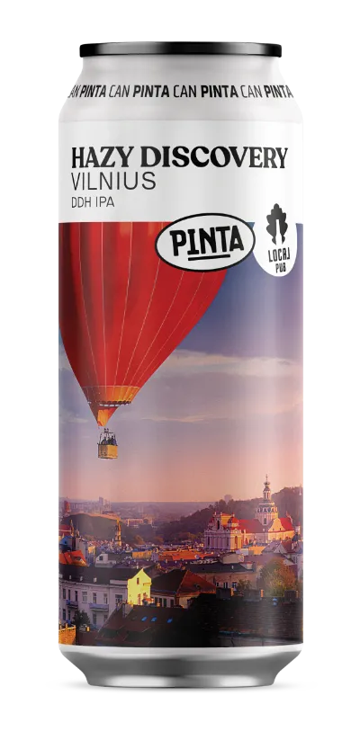Browar Pinta Hazy Discovery Vilnius DDH IPA 7,1%