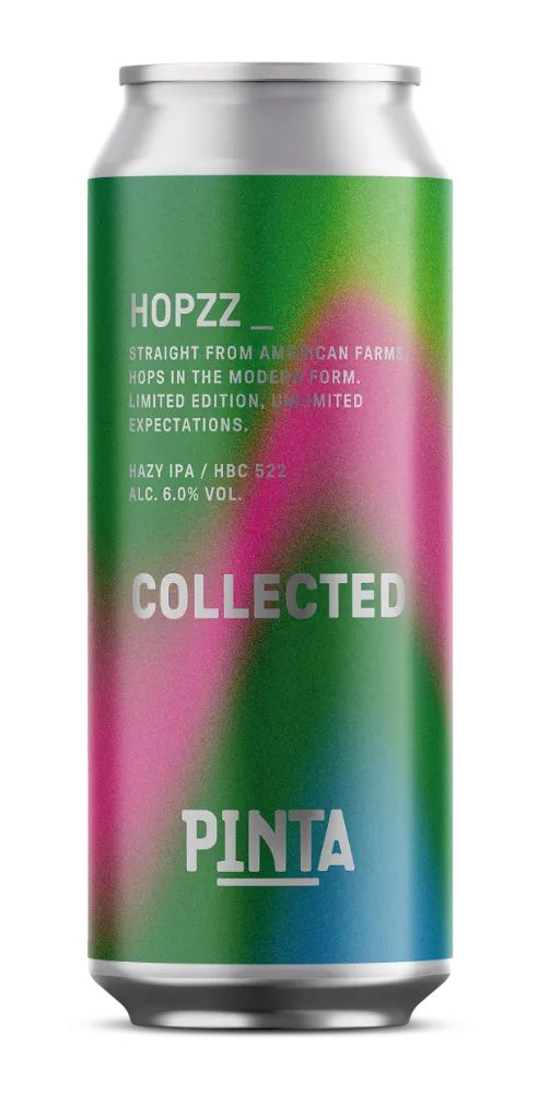 Pinta Hopzz_ Collected Hazy IPA pivo 500 ml citrusové