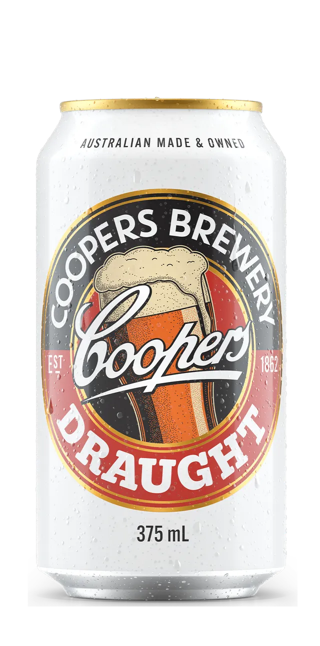 Coopers Draught pivo světlý ležák plná chuť