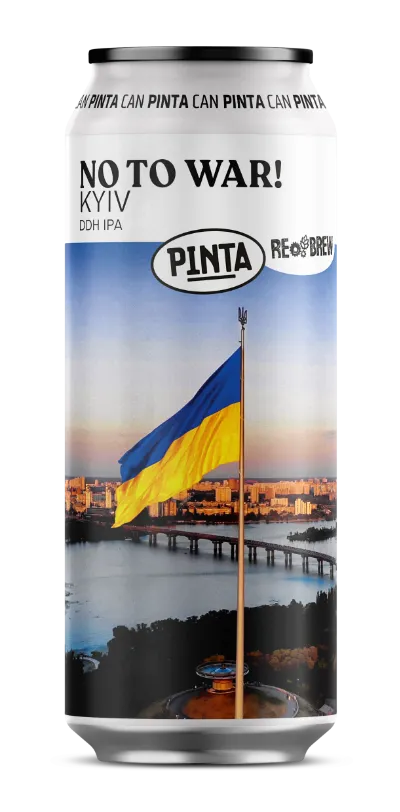 Pinta Hazy Discovery Kyiv DDH IPA pivo 500 ml hazy