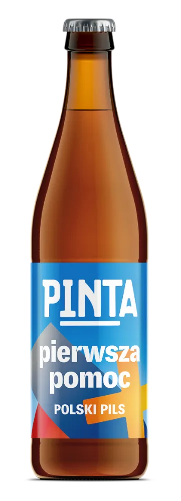 PINTA Pierwsza Pomoc Pils pivo 500 ml ležák
