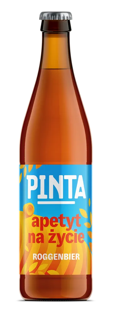 PINTA Apetyt na Życie Roggenbier pivo 500 ml žitné
