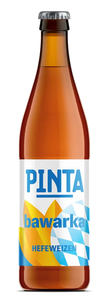 PINTA Bawarka Hefeweizen pivo 500 ml pšeničné