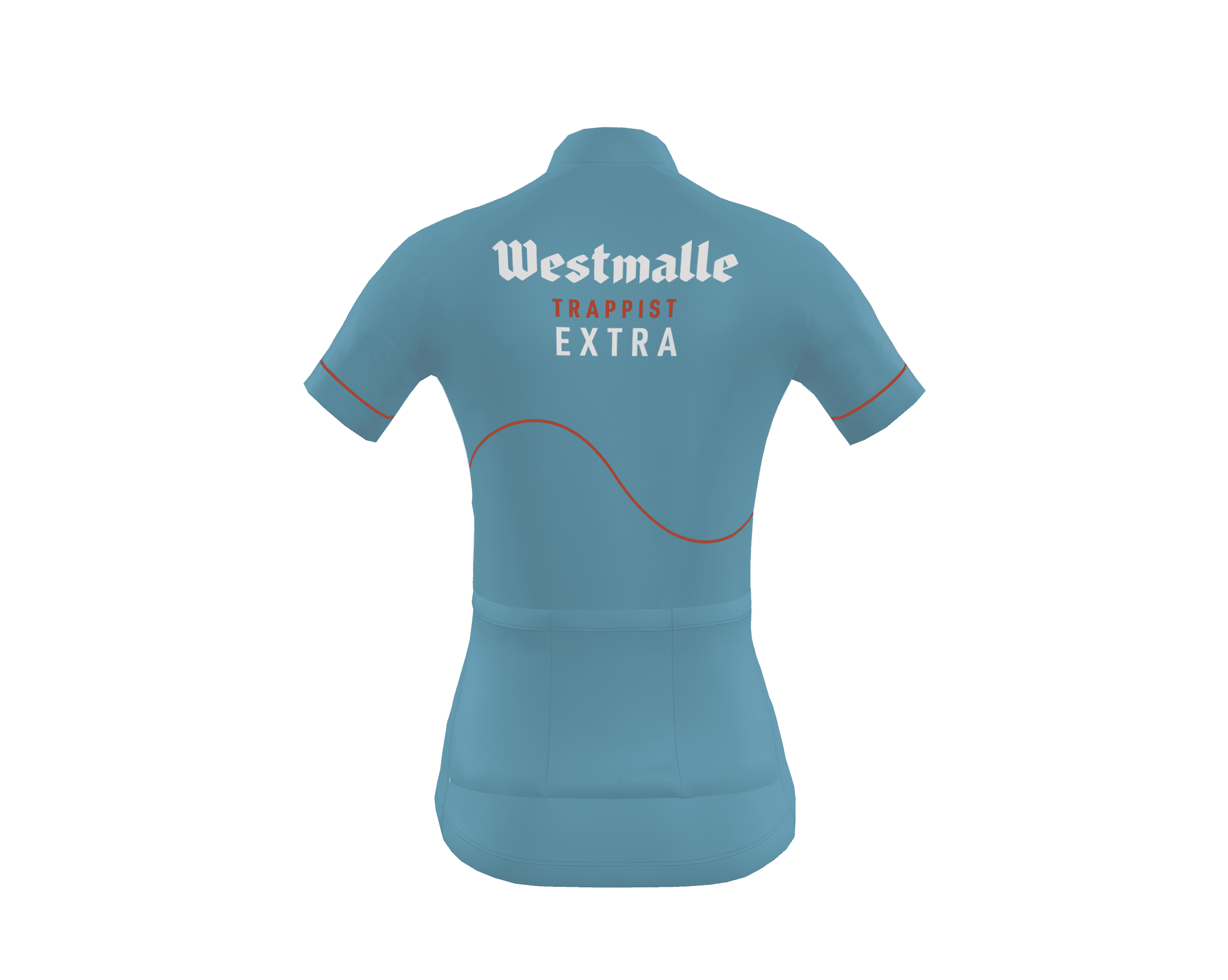 Westmalle cyklistický dres dámský modrý prodyšný